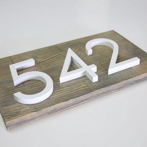 Табличка комбинированная